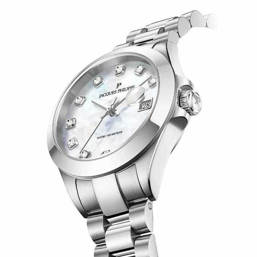 Часы Jacques Philippe Infinitum JPQLS731386 — женские, нержавеющая сталь