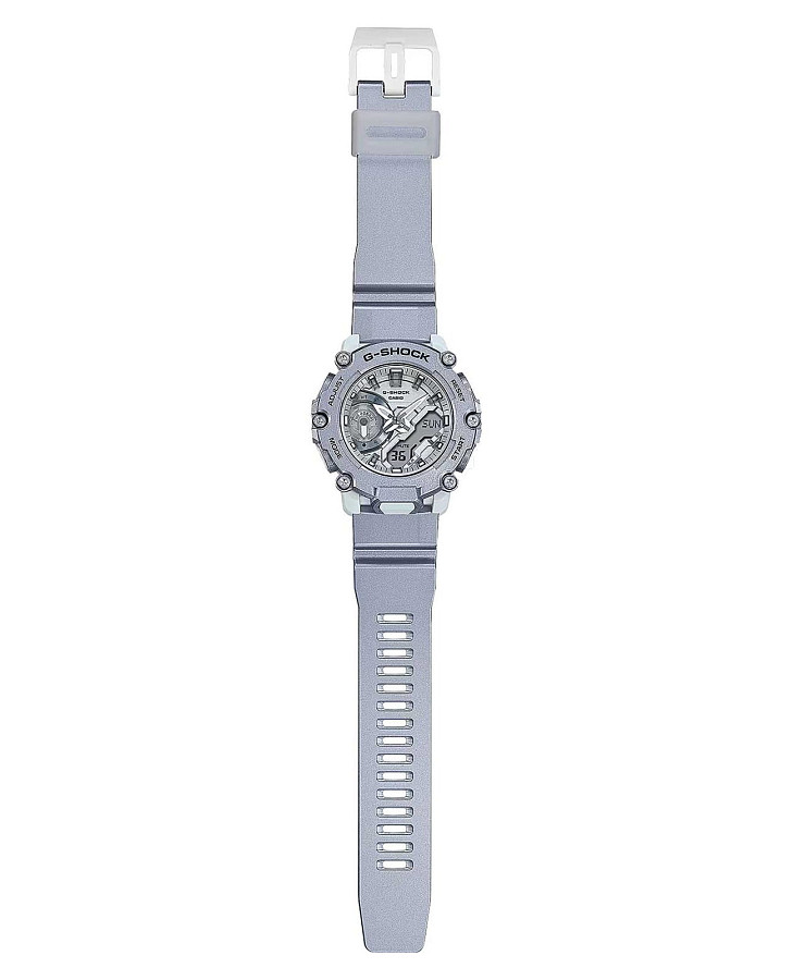 Часы Casio G-Shock GA-2200FF-8ADR (GA-2200FF-8A) — серебристый, карбон пластик