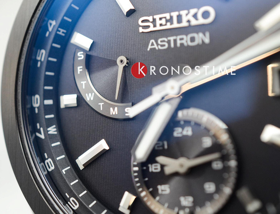 Часы Seiko Astron Nexter Solar Radio SBXY087 — титановый c pvd покрытием, мужские