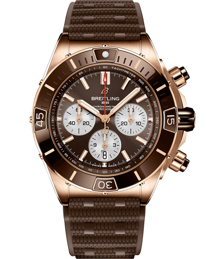 Часы Breitling Super Chronomat B01 44 RB0136E31Q1S1 — мужские, синий