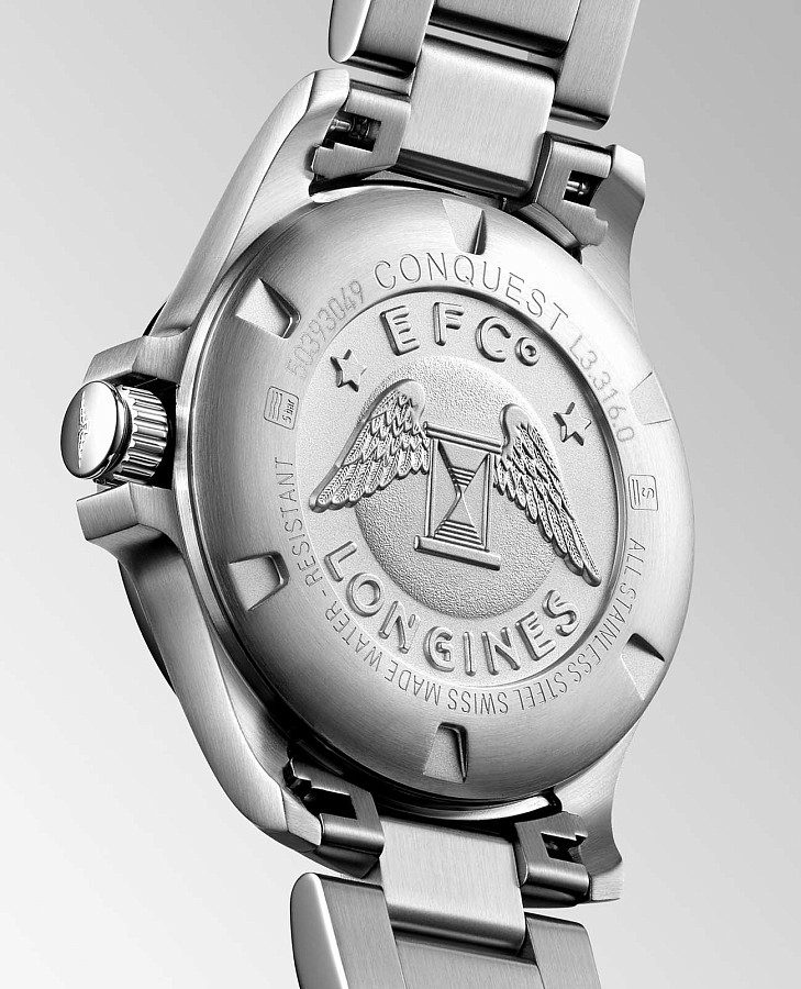 Часы Longines Conquest V.H.P. L3.316.0.87.6 — нержавеющая сталь, женские
