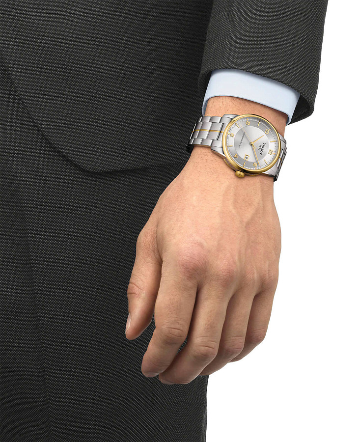 Часы Tissot Luxury Powermatic 80 T086.407.22.037.00 — механические, сталь металл