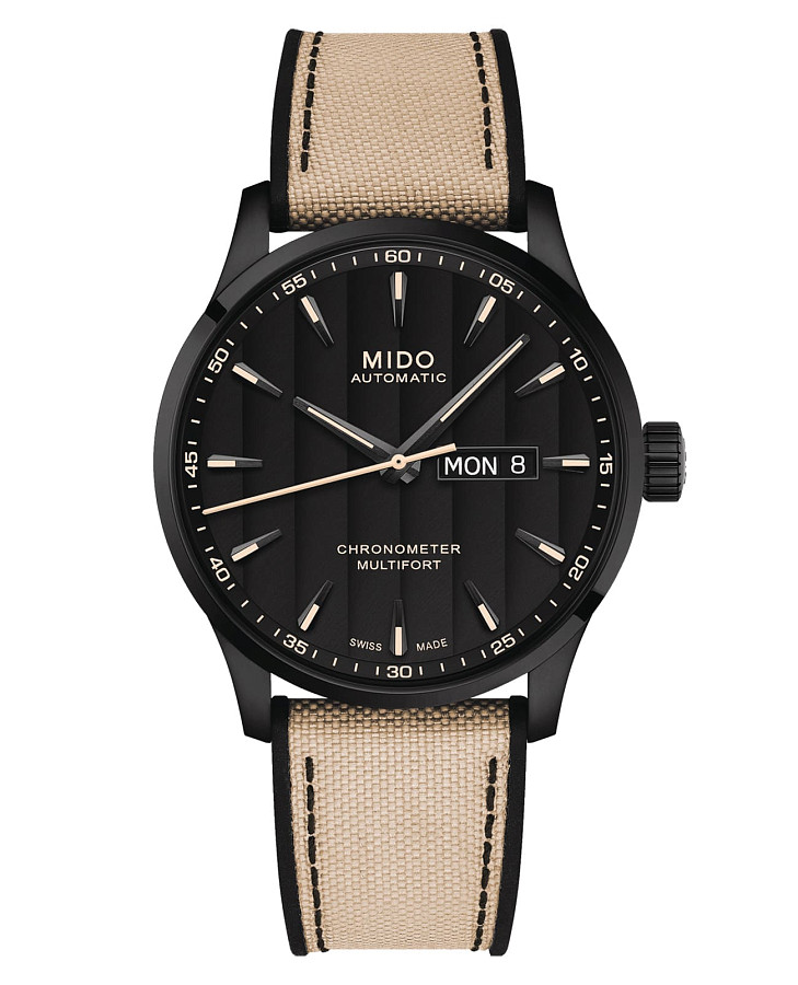 Часы Mido Multifort Chronometer 1 M038.431.37.051.09 — мужские, черный