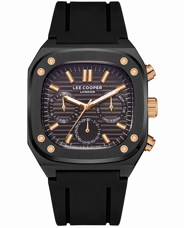 Часы Lee Cooper LC08022.651 — мужские, черный