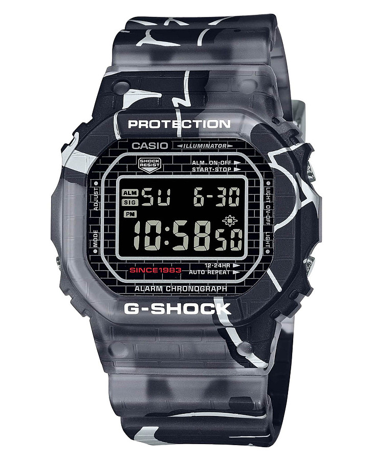 Часы Casio G-Shock DW-5000SS-1DR (DW-5000SS-1) — мужские, черный