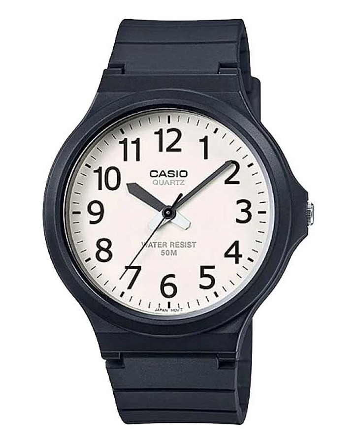 Часы Casio Collection MW-240-7B — мужские, белый