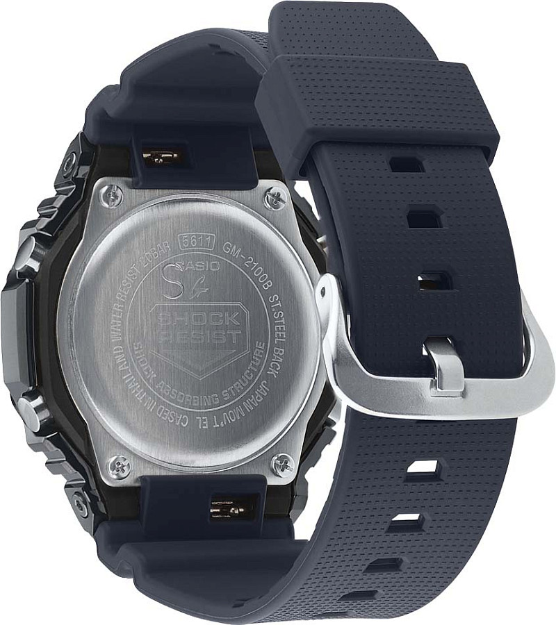 Часы Casio G-Shock GM-2100B-4ADR (GM-2100B-4A) — сталь металл пластик, Япония