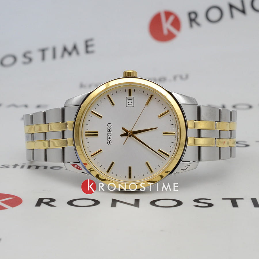 Часы Seiko CS Dress Discover More SUR402P1 — кварцевые, металл сталь