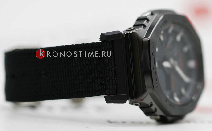Часы Casio G-Shock GM-2100CB-1ADR (GM-2100CB-1A) — сталь металл, тканевый
