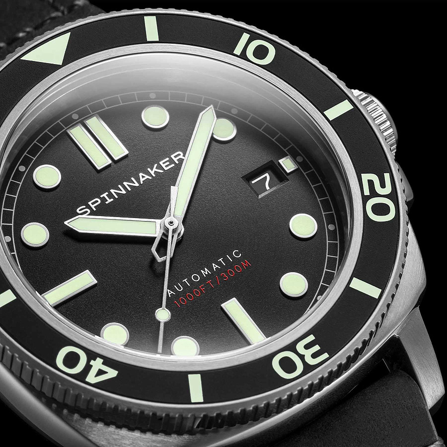 Часы Spinnaker Hull Diver SP-5088-01 — сталь металл, Англия
