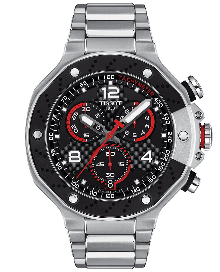 Часы Tissot T-Race MotoGP Chronograph 2022 T141.417.11.057.00 — мужские, черный
