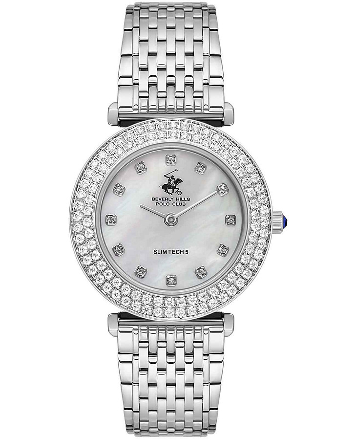 Часы Beverly Hills Polo Club Quartz BP3610C.320 — женские, перламутровый