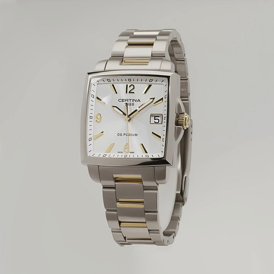 Часы Certina DS Podium C001.310.22.037.00 — сталь металл, Швейцария