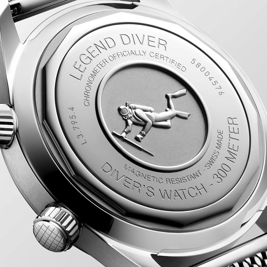 Часы Longines legend diver L3.795.4.59.9 — артикул L37954599
