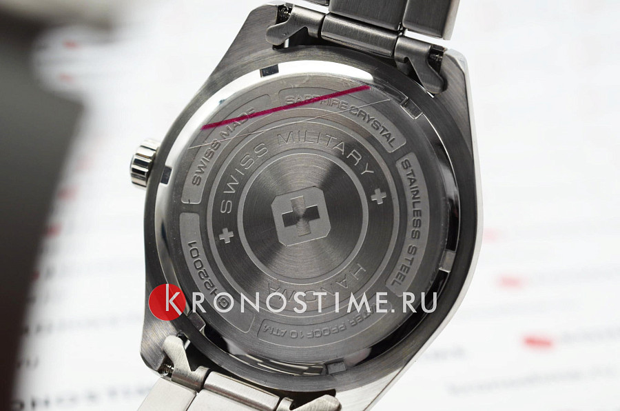Часы Swiss Military Hanowa Roadrunner SMWGH2200102 — мужские, нержавеющая сталь