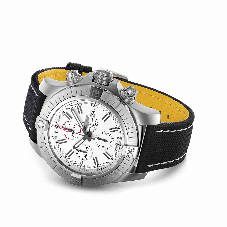 Часы Breitling Super Avenger Chronograph 48 A133751A1A1X2 — сталь металл, Швейцария