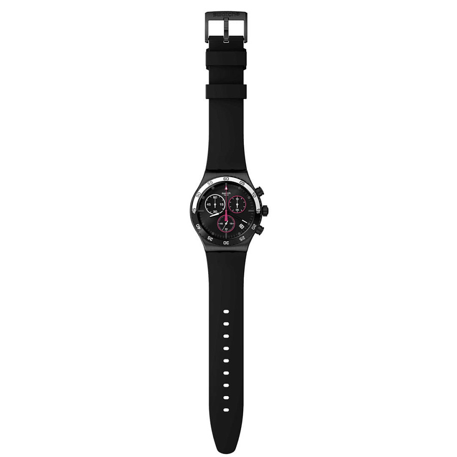 Часы Swatch I New Chrono YVB413 — металл сталь, Швейцария