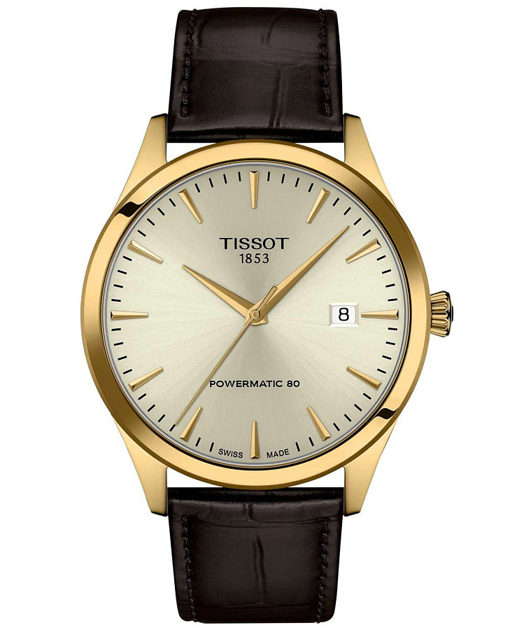 Часы Tissot Classic Dream 40mm T158.407.36.261.00 — мужские, шампань