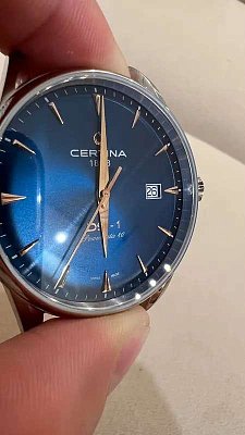 Фото покупателя: Швейцарские механические наручные часы Certina DS-1 Powermatic 80 C029.807.11.041.02