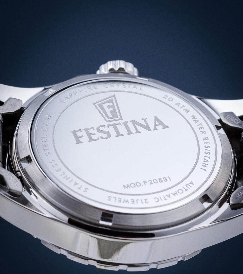 Часы Festina Automatic F20531/3 — синий, механические