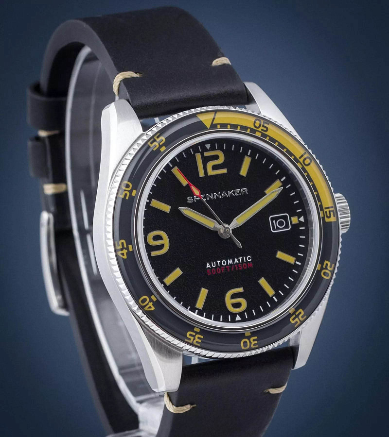 Часы Spinnaker Fleuss SP-5055-0B — механические, Англия, мужские