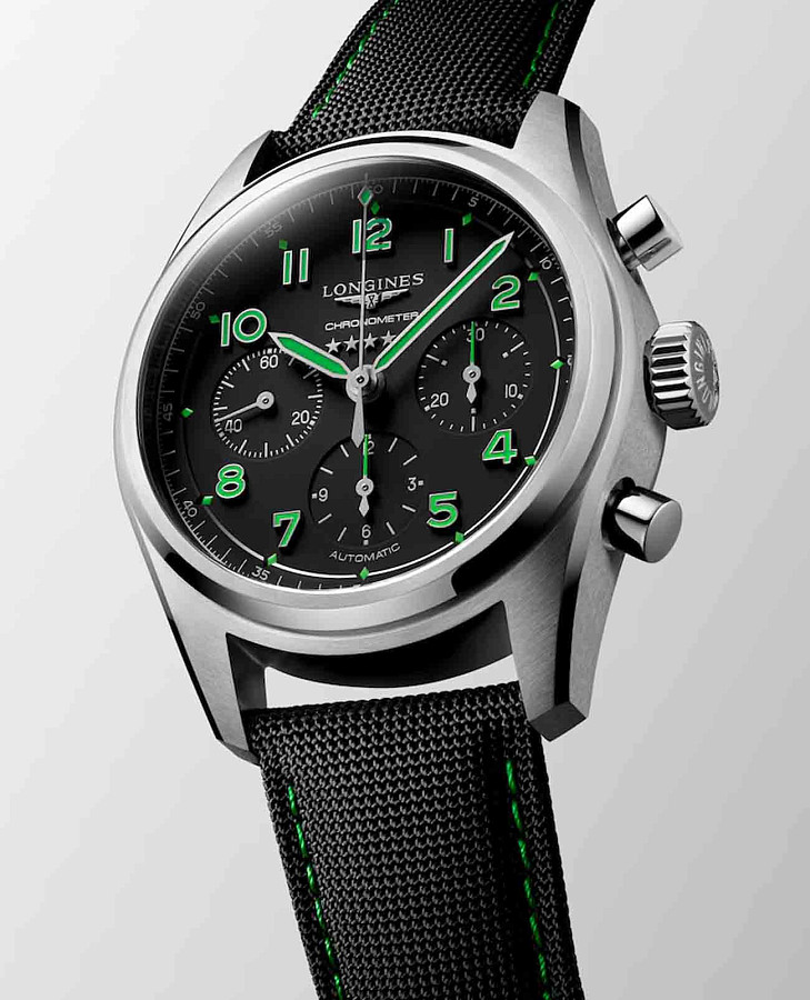 Часы Longines Spirit Pioneer Edition L3.829.1.53.2 — металл сталь, Швейцария