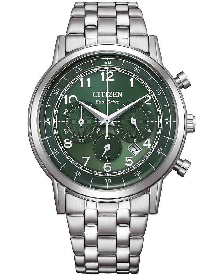 Часы Citizen Eco-Drive CA4630-53X — мужские, зеленый