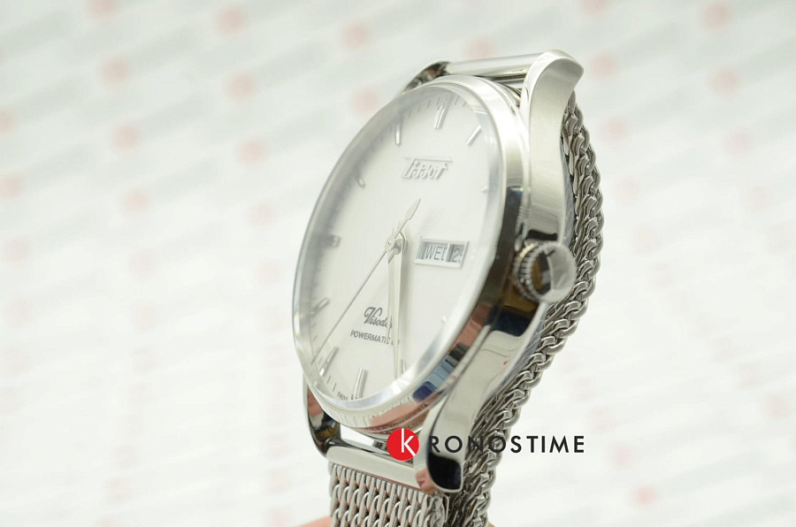 Часы Tissot Heritage Visodate Powermatic 80 T118.430.11.271.00 — сталь металл, нержавеющая сталь