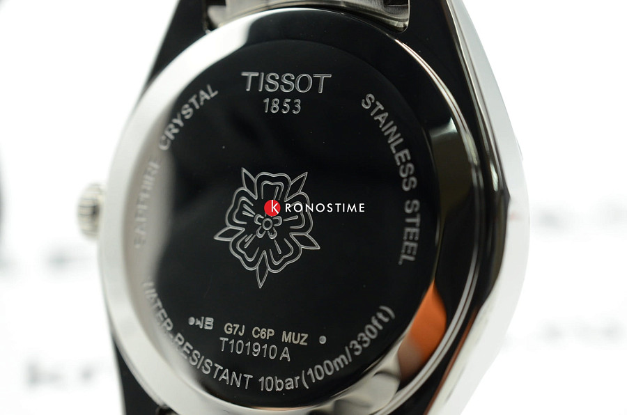 Часы Tissot PR 100 Sport Chic T101.910.11.031.00 — белый, сталь металл