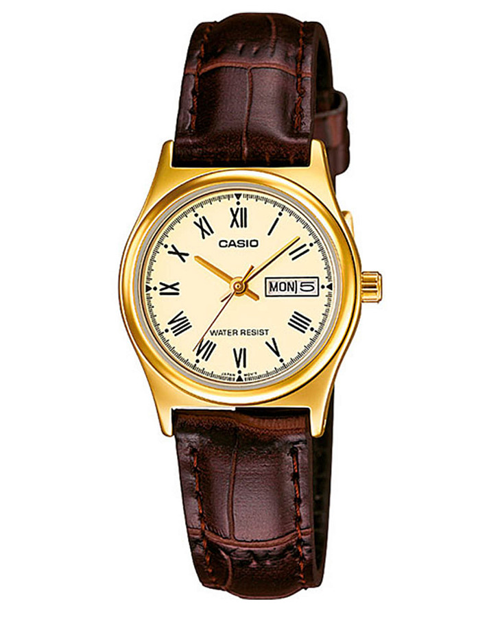 Часы Casio Collection LTP-V006GL-9B — женские, шампань