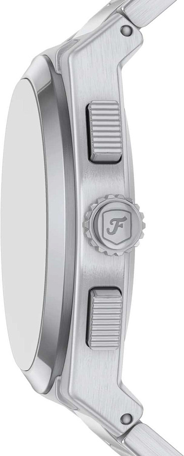 Часы Fossil Everett FS6128 — коричневый, металл сталь