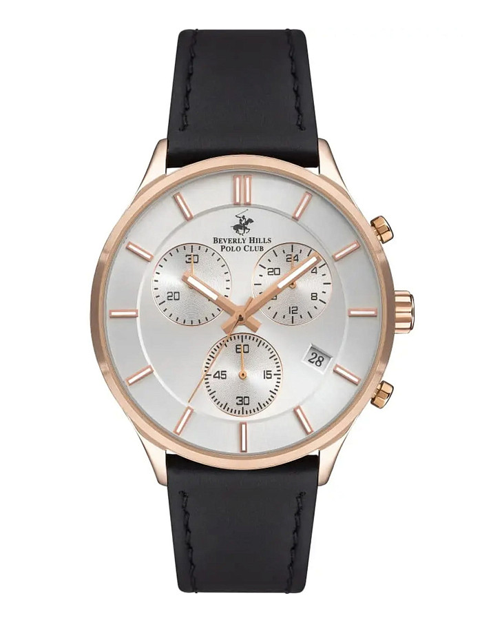 Часы Beverly Hills Polo Club BP3280X.431 — мужские, серебристый