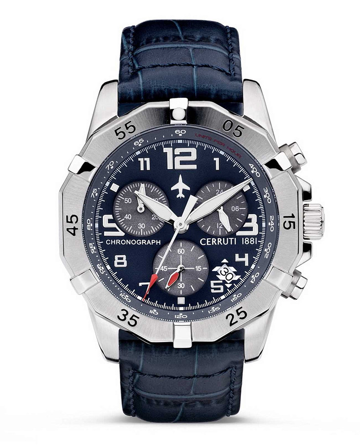 Часы Cerruti 1881 Manciano CIWGC2224401 — мужские, синий