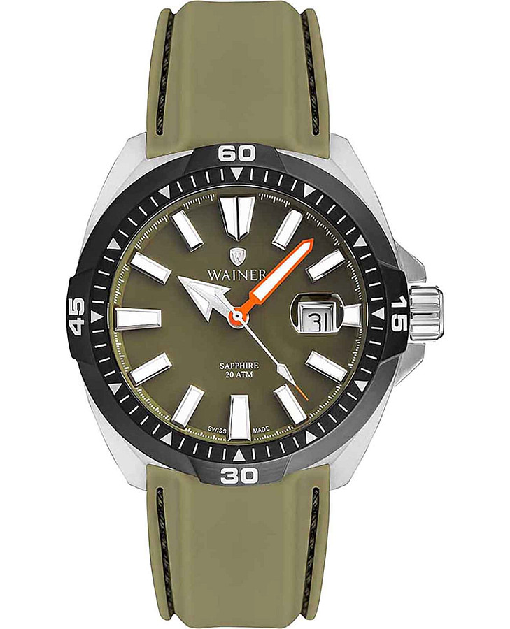 Часы Wainer Sport WA.10922-C — мужские, зеленый