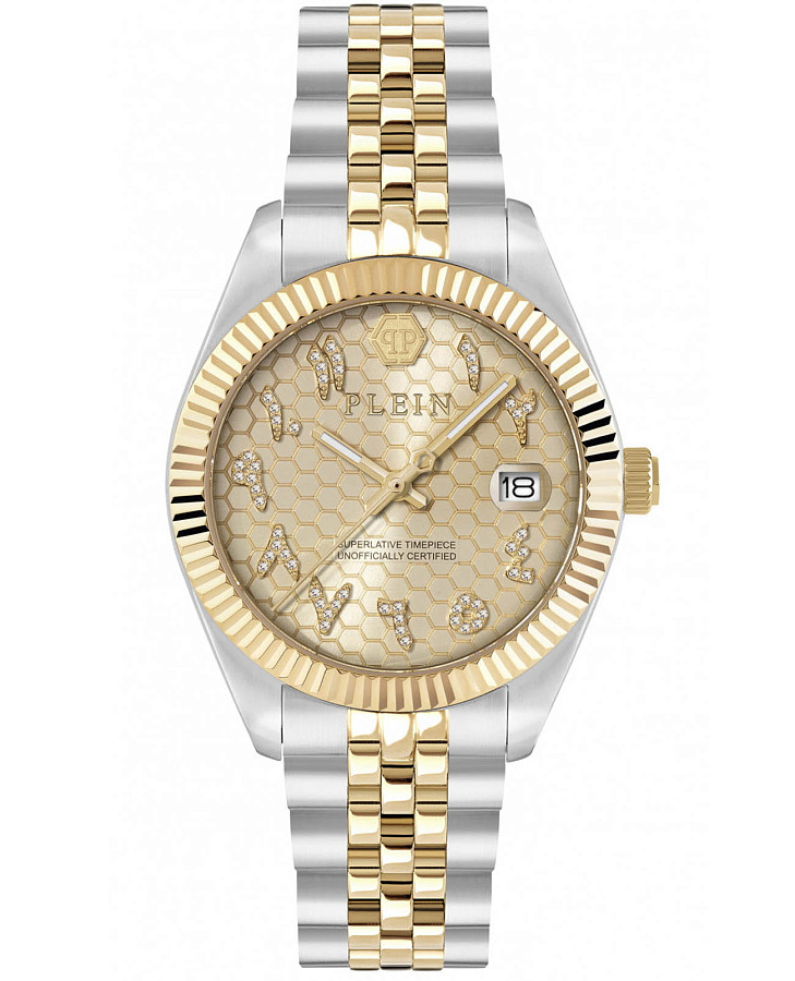 Часы Philipp Plein Date Superlative PWYFA0526 — женские, золотой