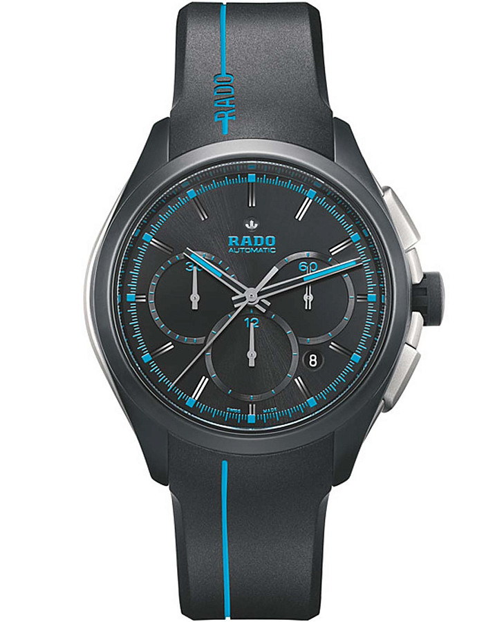 Часы Rado HyperChrome Automatic Chronograph R32525159 — мужские, черный