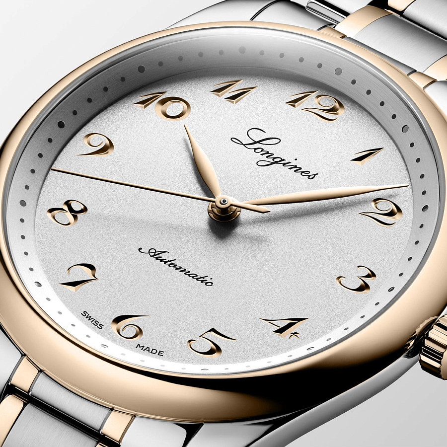 Часы Longines Master Collection L2.793.5.70.7 — нержавеющая сталь + золото 18к, мужские