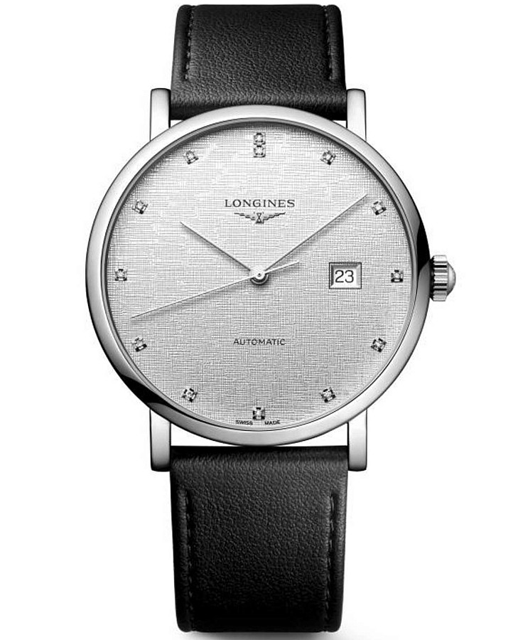 Часы Longines Elegant Collection L4.911.4.77.2 — мужские, серебристый