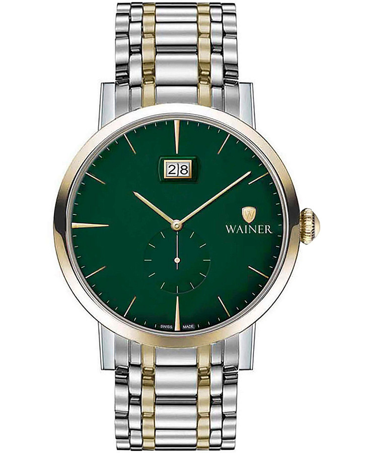 Часы Wainer WA.01881-F — мужские, зеленый
