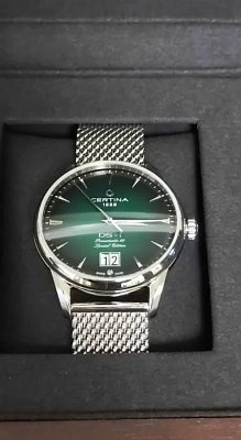 Фото покупателя: Швейцарские механические наручные часы Certina DS-1 Big Date Powermatic 80 C029.426.11.091.60