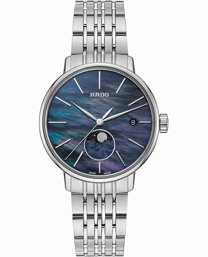 Часы Rado Coupole Classic Moonphase R22883913 — женские, перламутровый
