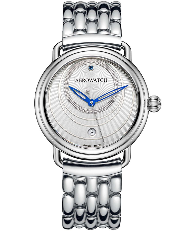 Часы Aerowatch 1942 42900 AA24 M — женские, серебристый