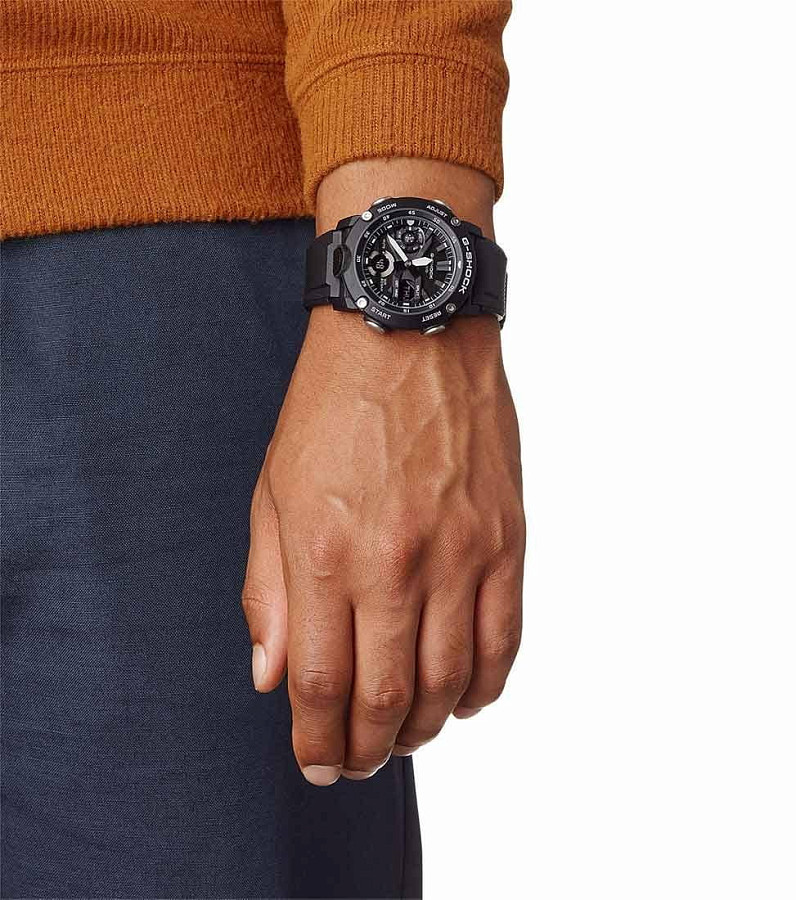 Часы Casio G-Shock GA-2000S-1ADR (GA-2000S-1A) — электронные, карбон