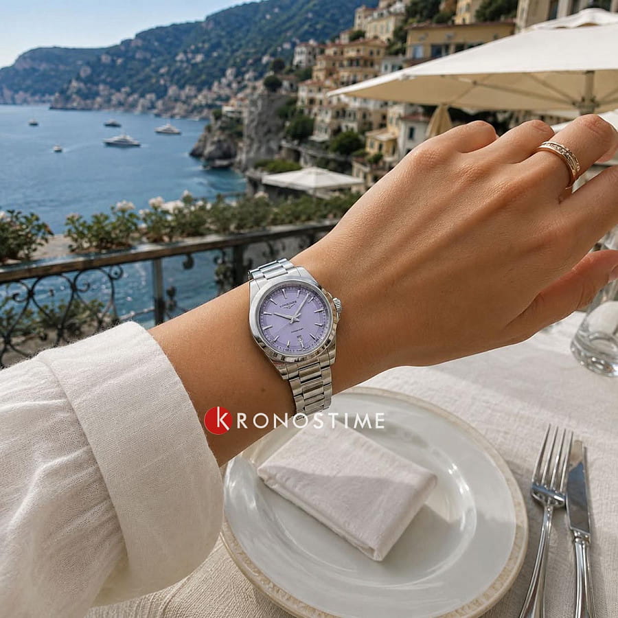Часы Longines Conquest 30 mm L3.350.4.02.6 — Швейцария, кварцевые