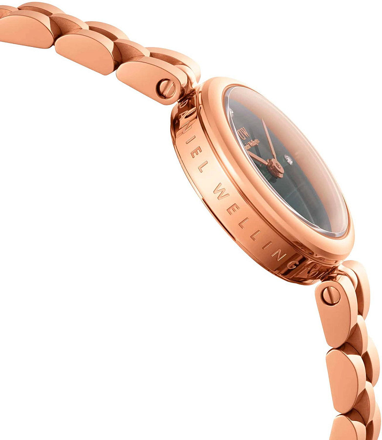 Часы Daniel Wellington Elan Lumine Malachite Rose Gold DW00100721 — сталь металл, Швеция