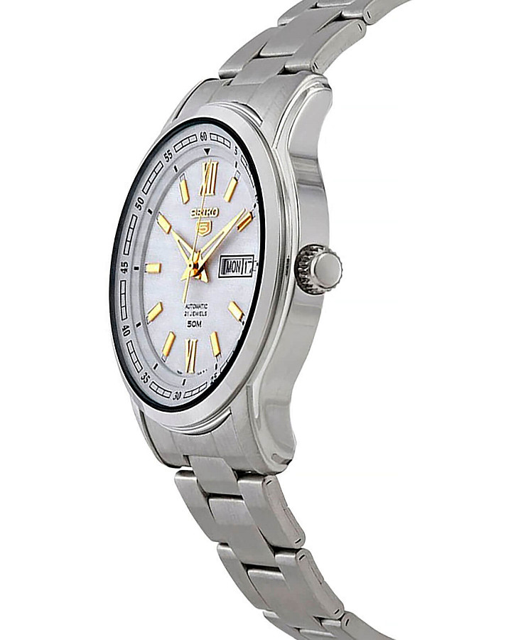 Часы Seiko 5 Regular SNKP15K1S — механические, сталь металл