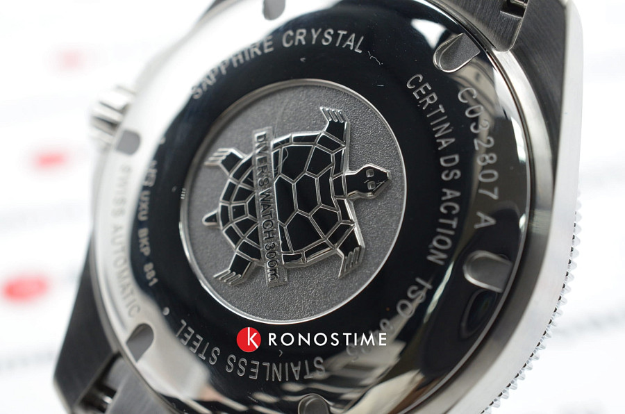 Часы Certina DS Action Diver Powermatic 38 MM C032.807.11.051.00 — мужские, механические