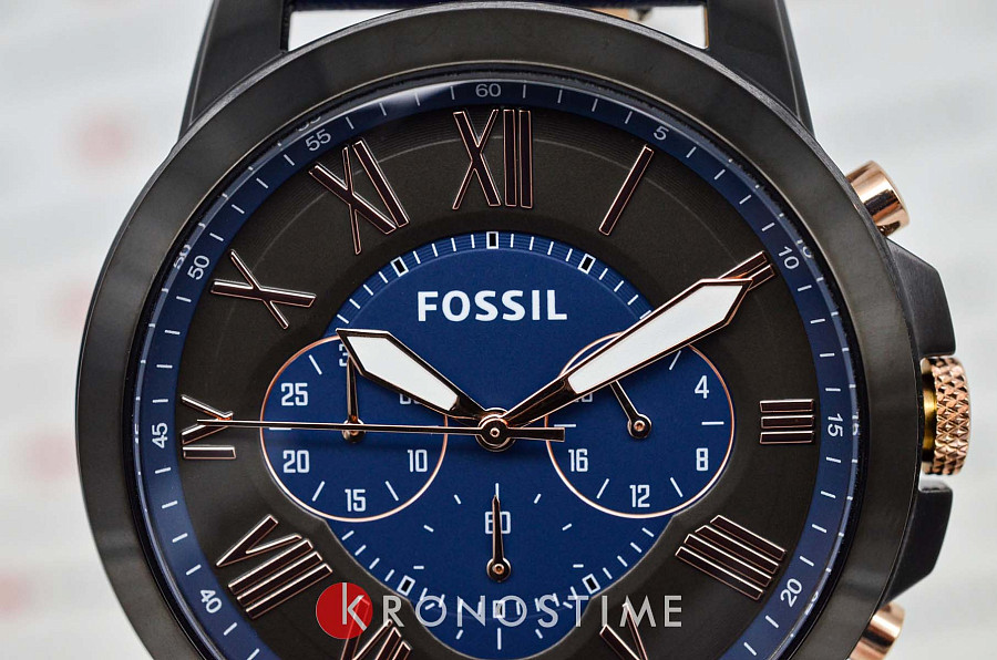 Часы Fossil Bannon FS5061 — черный, сталь металл