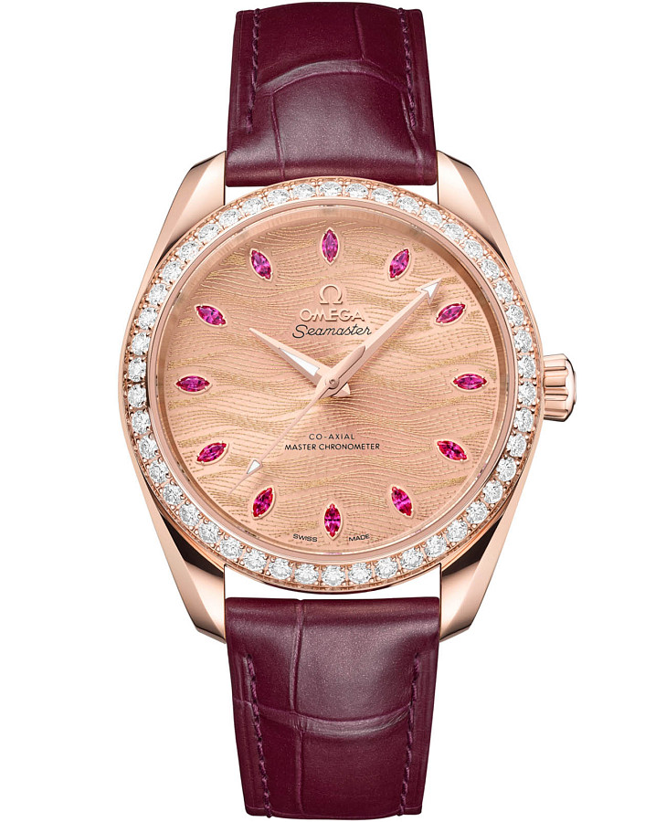 Часы Omega Seamaster Aqua Terra 220.58.38.20.99.007 — женские, золотистый