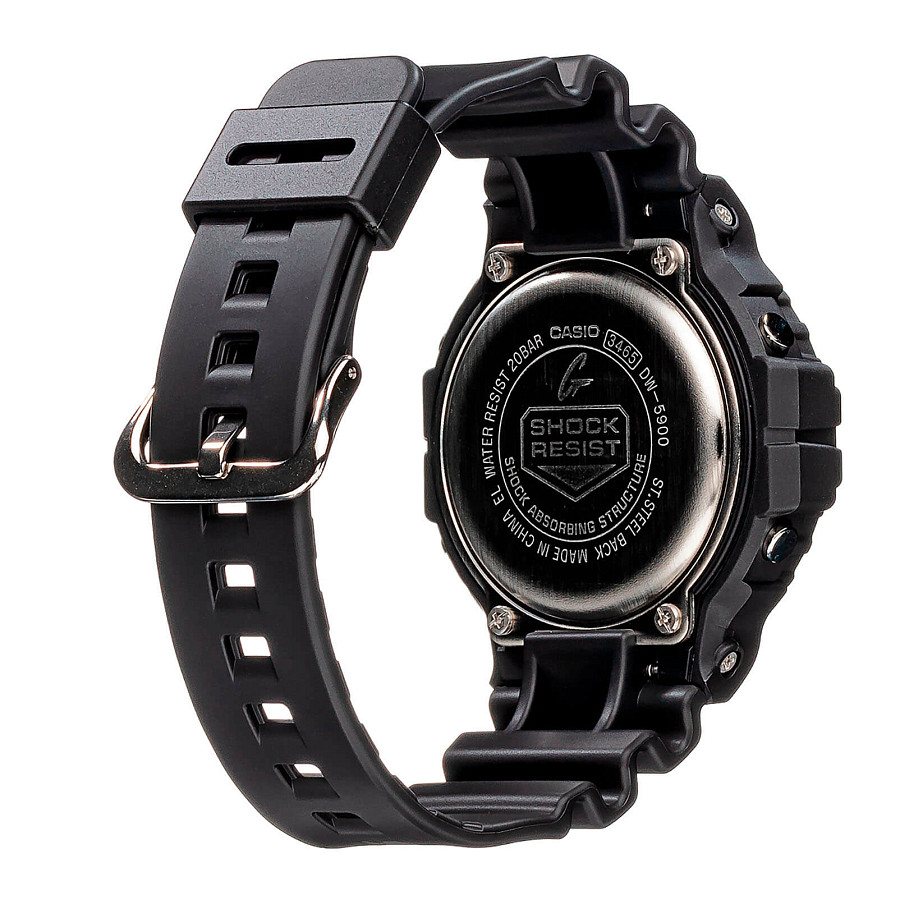Часы Casio G-Shock DW-5900-1 — черный, пластик